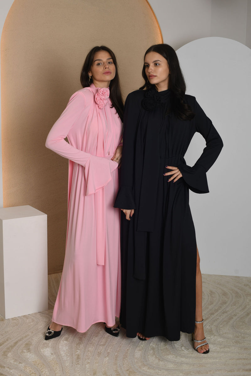 FOR RENT - Rosalie Long Sleeve Draped Dress